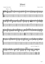 J. S. Bach - Minuet 1 (BWV Anh.114)
